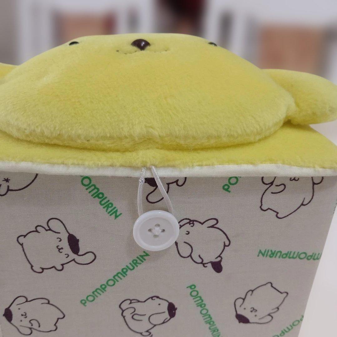 サンリオ　ポムポムプリン　箱　ぬいぐるみ　マスコット　平成レトロ　　SEGA