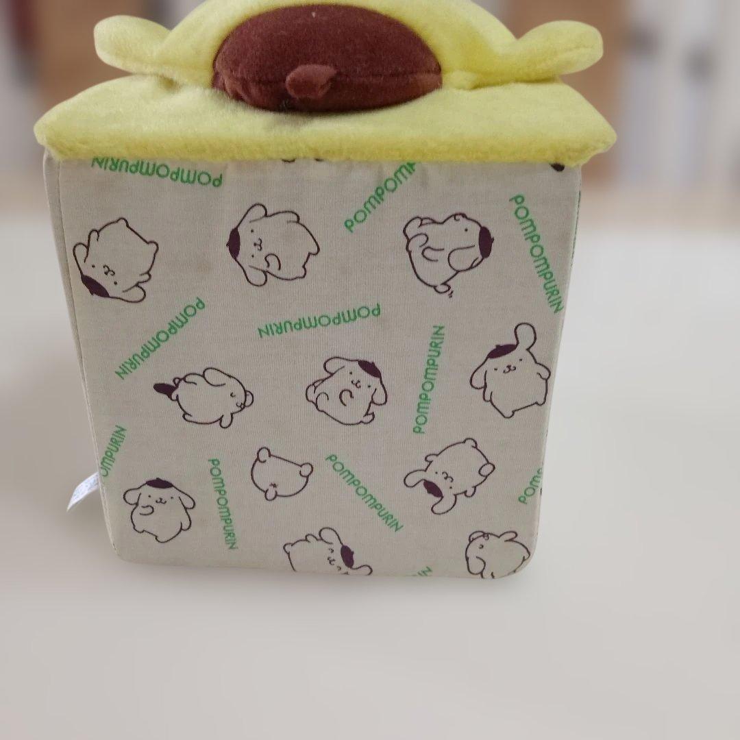サンリオ　ポムポムプリン　箱　ぬいぐるみ　マスコット　平成レトロ　　SEGA