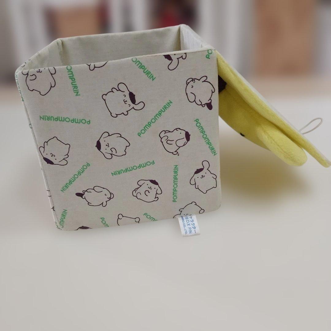 サンリオ　ポムポムプリン　箱　ぬいぐるみ　マスコット　平成レトロ　　SEGA