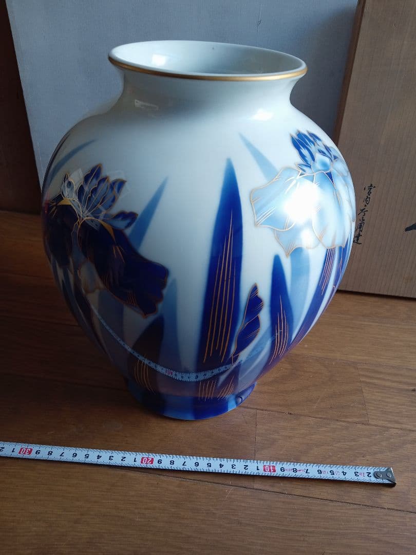 深川製花瓶あやめ