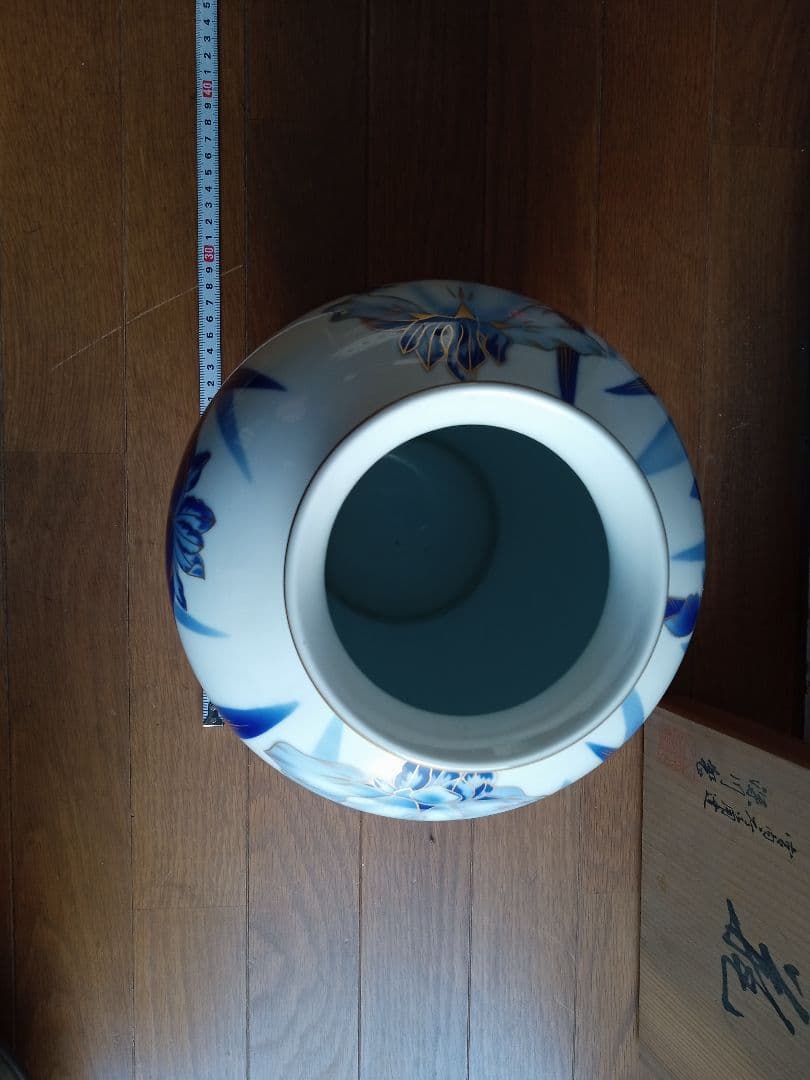 深川製花瓶あやめ