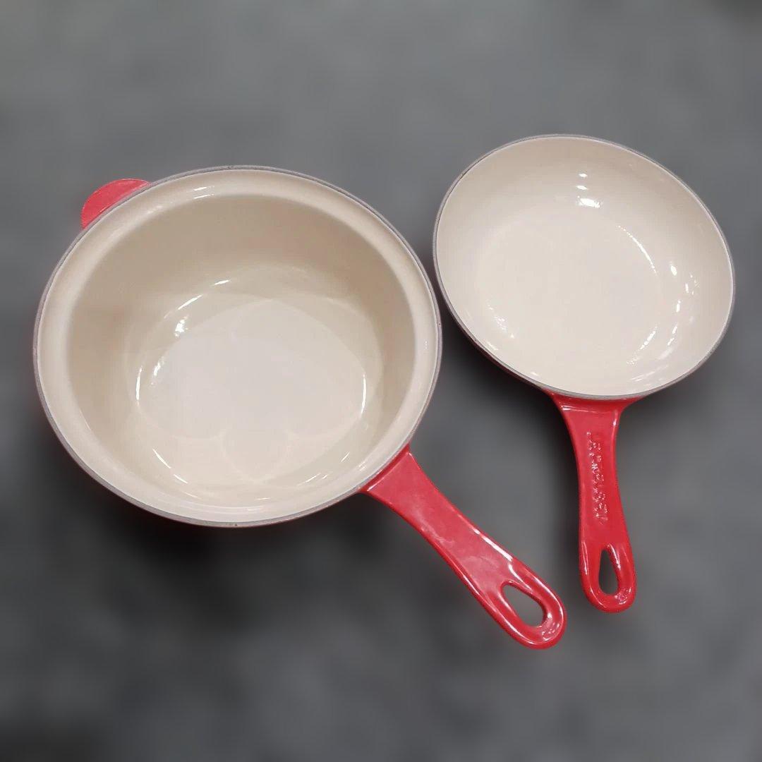 LE CREUSET ル・クルーゼ マルチファンクション 片手鍋 22㎝