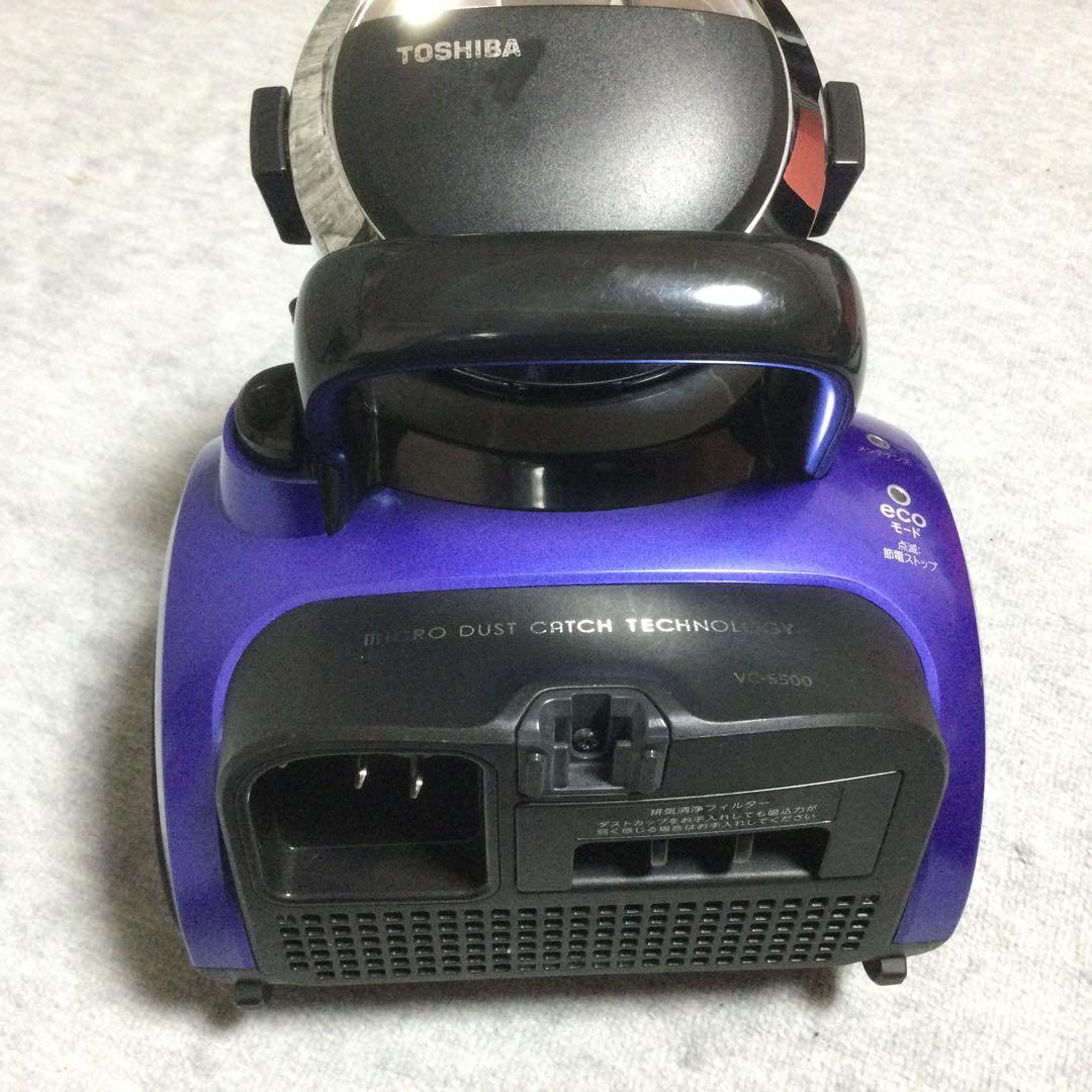 東芝クリーナー★VC-S500(v)★メンテ修理済み動作良好です。床ブラシOK