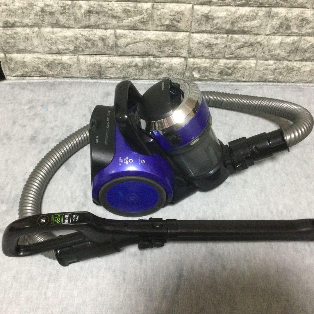 東芝クリーナー★VC-S500(v)★メンテ修理済み動作良好です。床ブラシOK