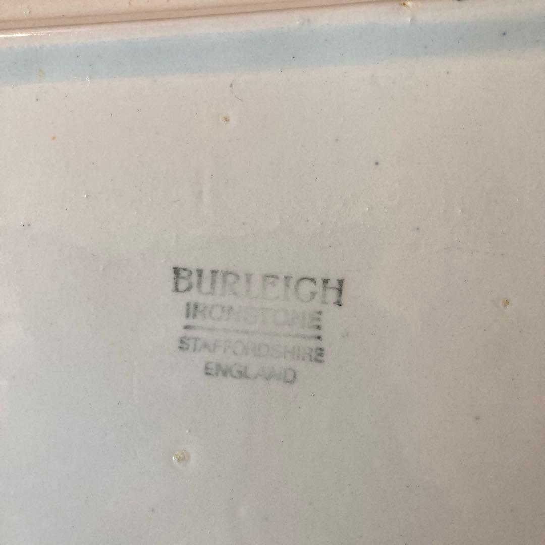 Burleigh ブルーキャリコ サンドイッチプレート