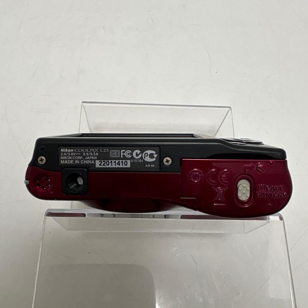 N*o様 Nikon COOLPIX L23 レッド 電池新品交換済み