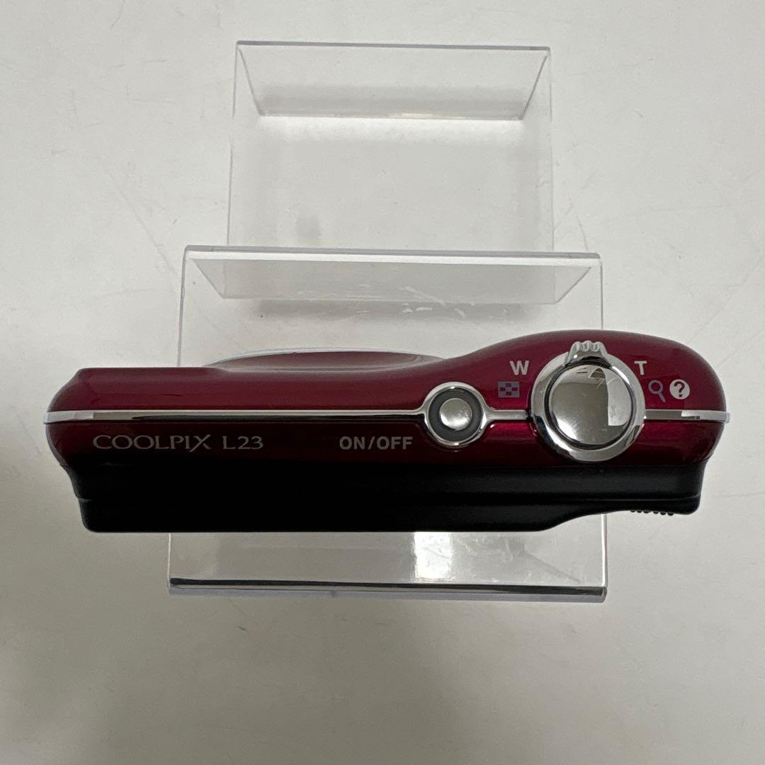 N*o様 Nikon COOLPIX L23 レッド 電池新品交換済み