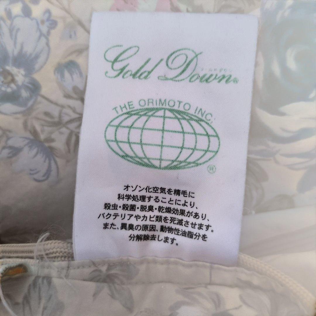ORIMOTO 織元 ダウン フェザー オゾン加工羽毛布団 シングル