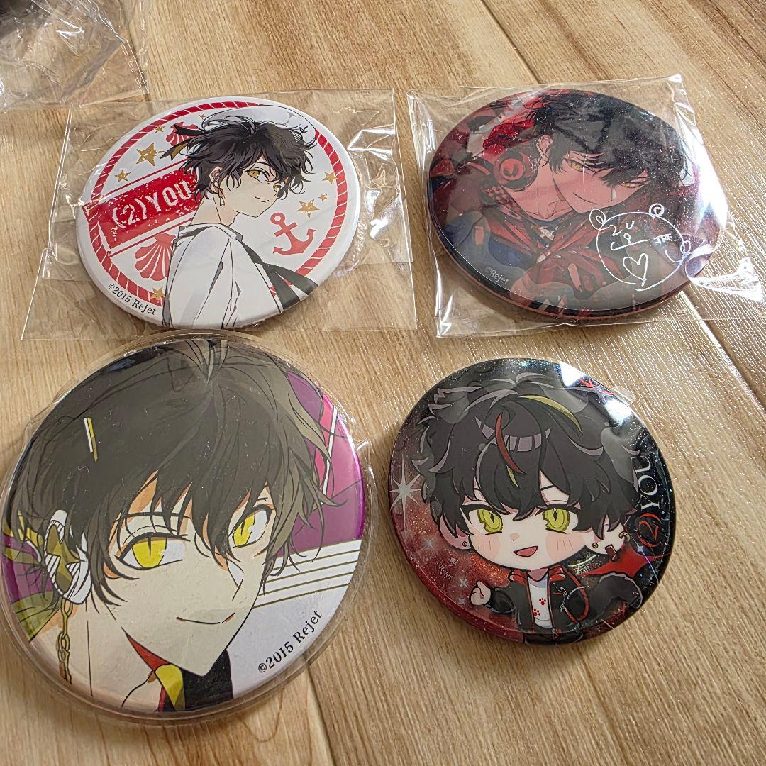 ディアヴォーカリスト ディアヴォ ユゥ ぬいぐるみ 缶バッジ