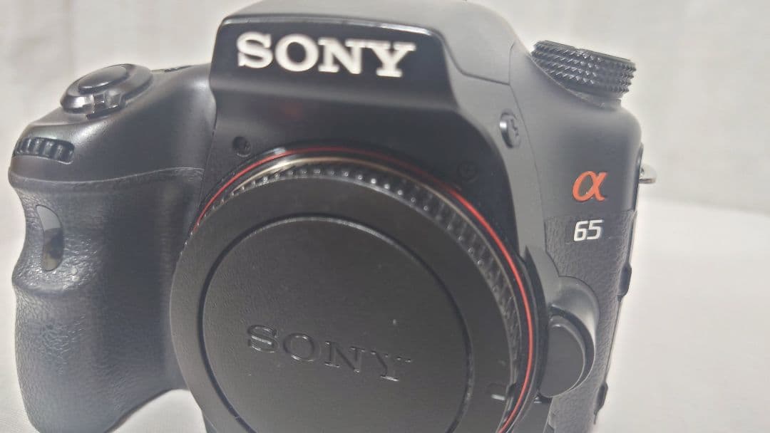 【動作確認済】α65　ソニー18-55mm タムロン70-300望遠レンズセット