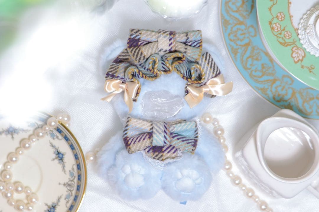 【約10cm 】手が動く♡肉球おすわりぬい服 NI2004