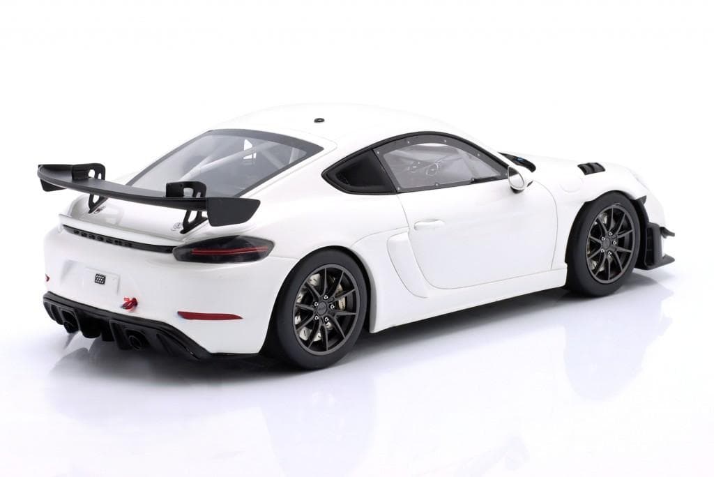 1/18 ポルシェ ケイマン GT4 RS Club Sport ホワイト