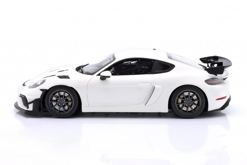 1/18 ポルシェ ケイマン GT4 RS Club Sport ホワイト