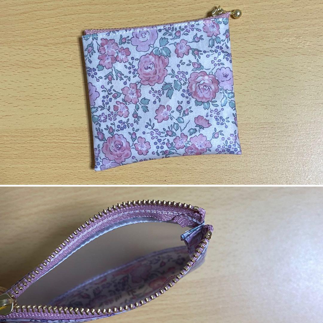 ♡感謝価格♡ スクエアポーチ クリアポーチ　リバティ　フェリシテ