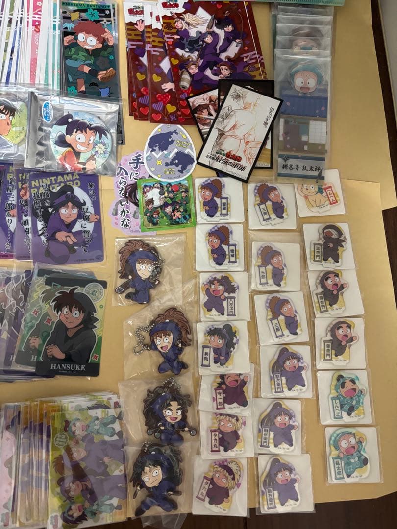 忍たま乱太郎 クリアカード キーホルダー 缶バッジ 等 グッズ まとめ売り