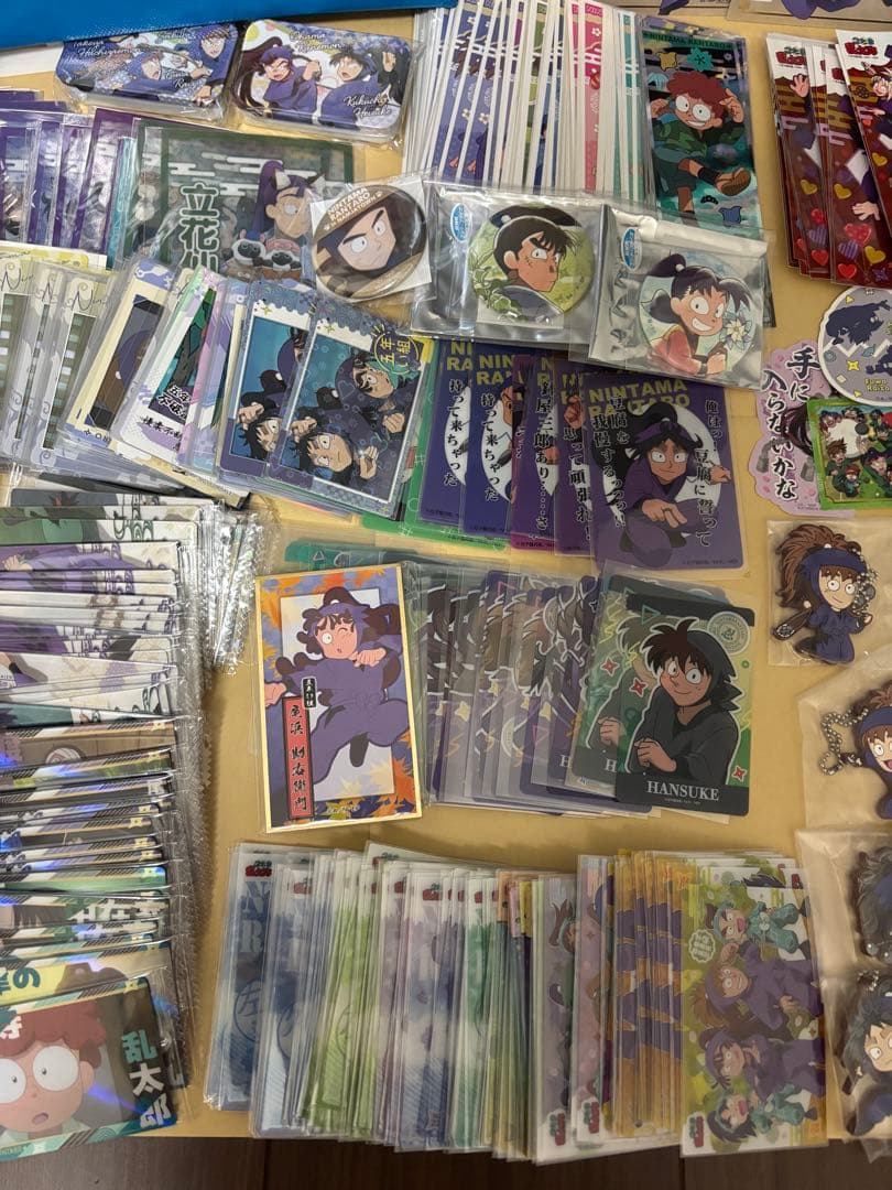 忍たま乱太郎 クリアカード キーホルダー 缶バッジ 等 グッズ まとめ売り