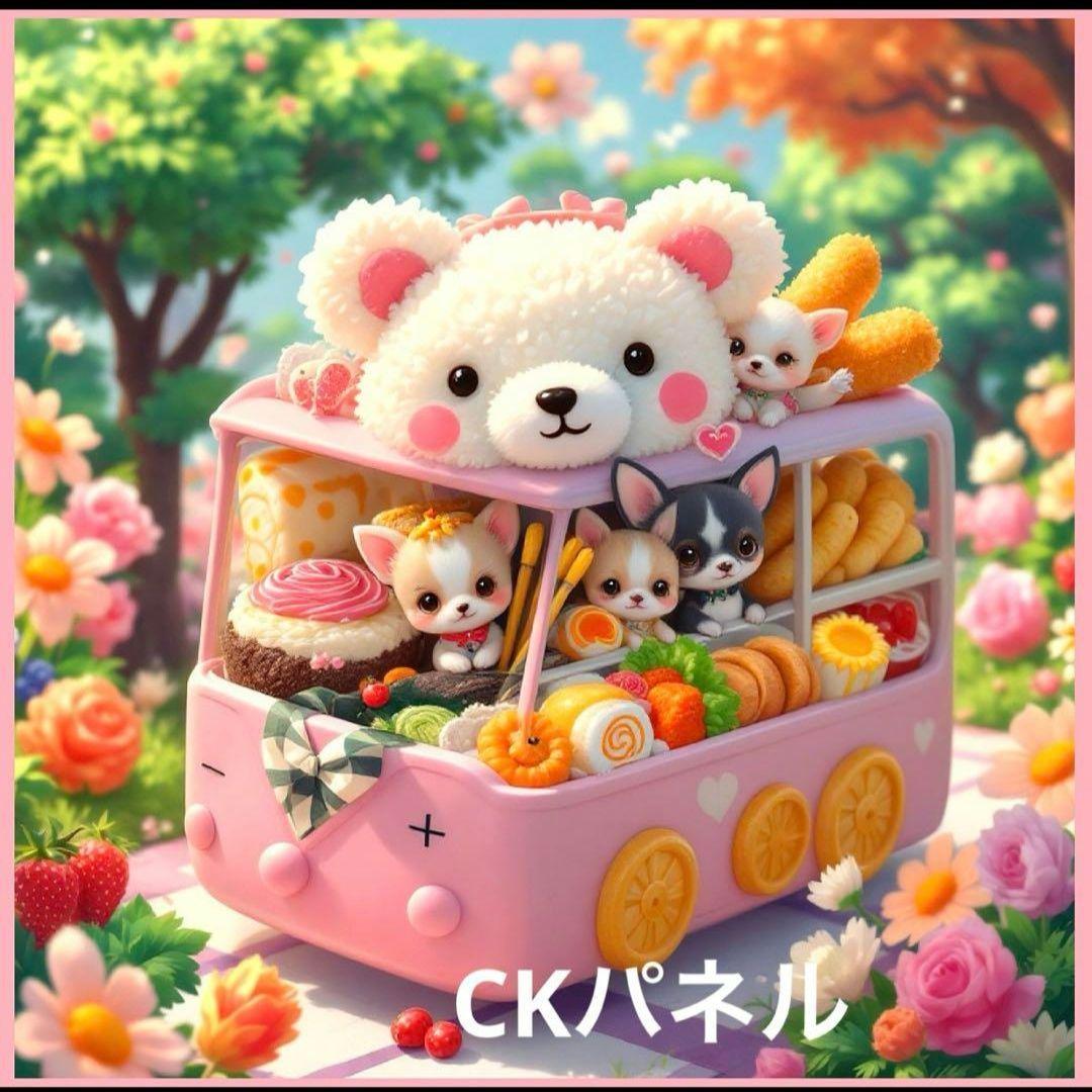 激レア限定10枚チワワお弁当バスパネル生地　ハンドメイド