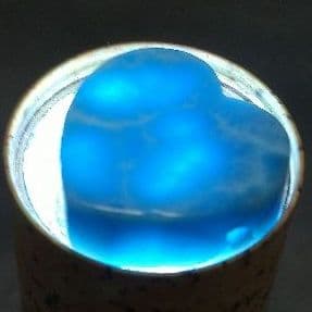 最終値下げ沼-21【高品質 蒼海紋 ラリマーハート】