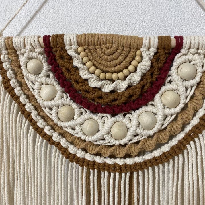 マクラメタペストリー　流木　売約済