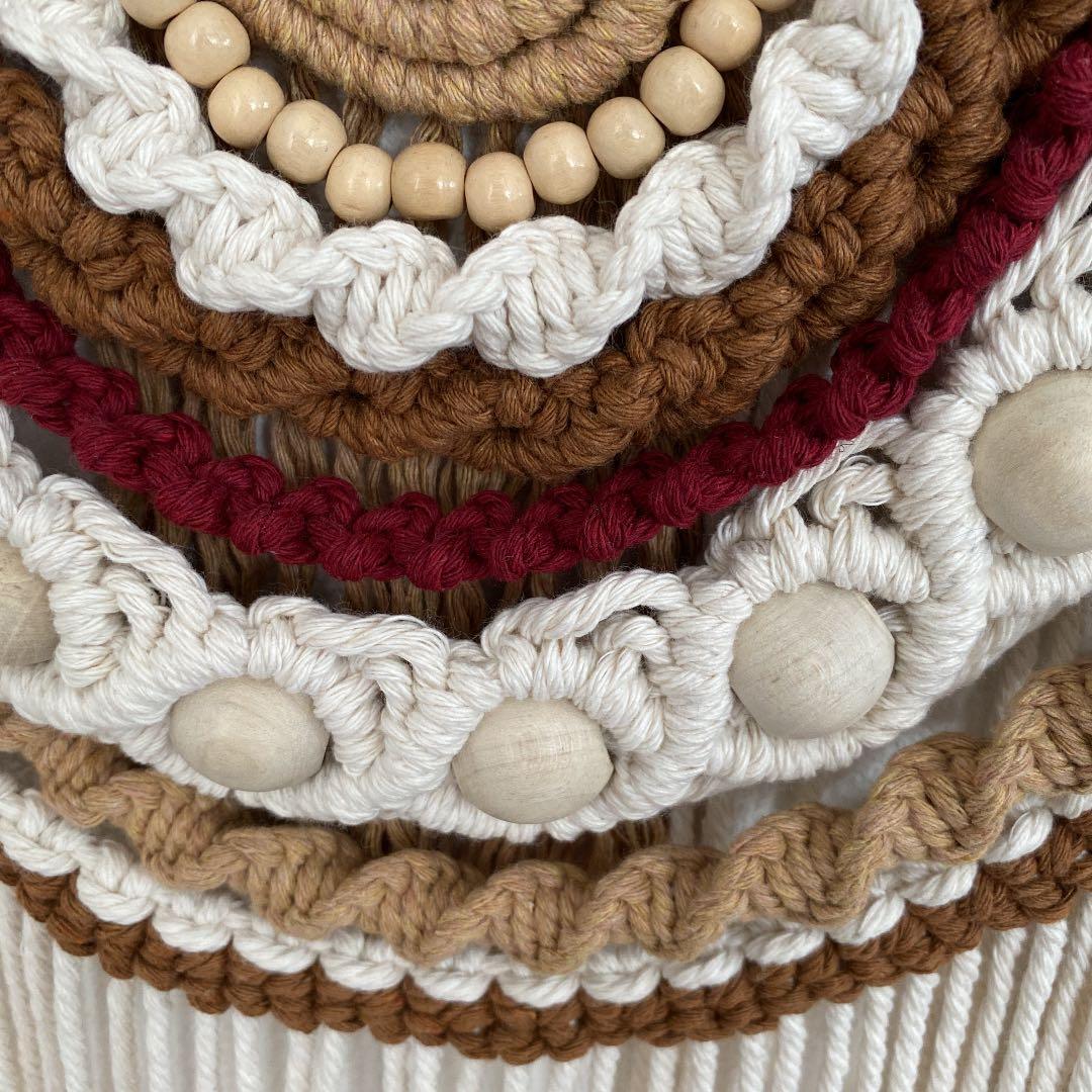 マクラメタペストリー　流木　売約済