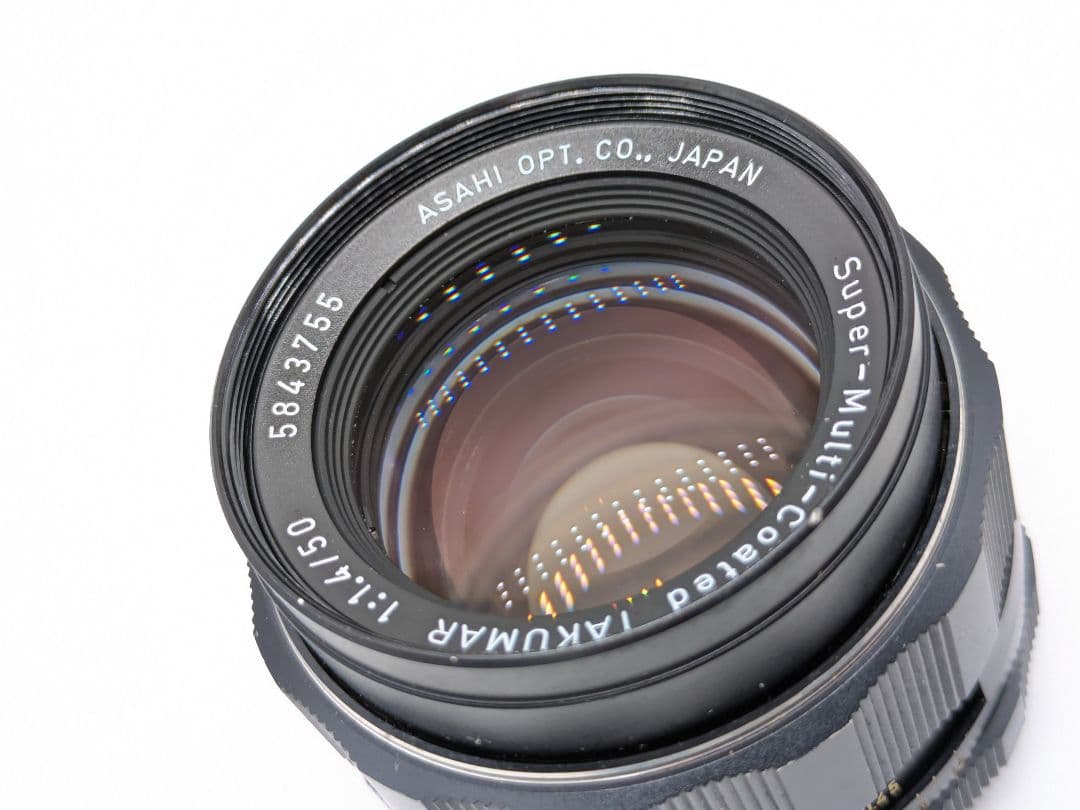 美品！SMC takumar 50mm F1.4 オールドレンズ