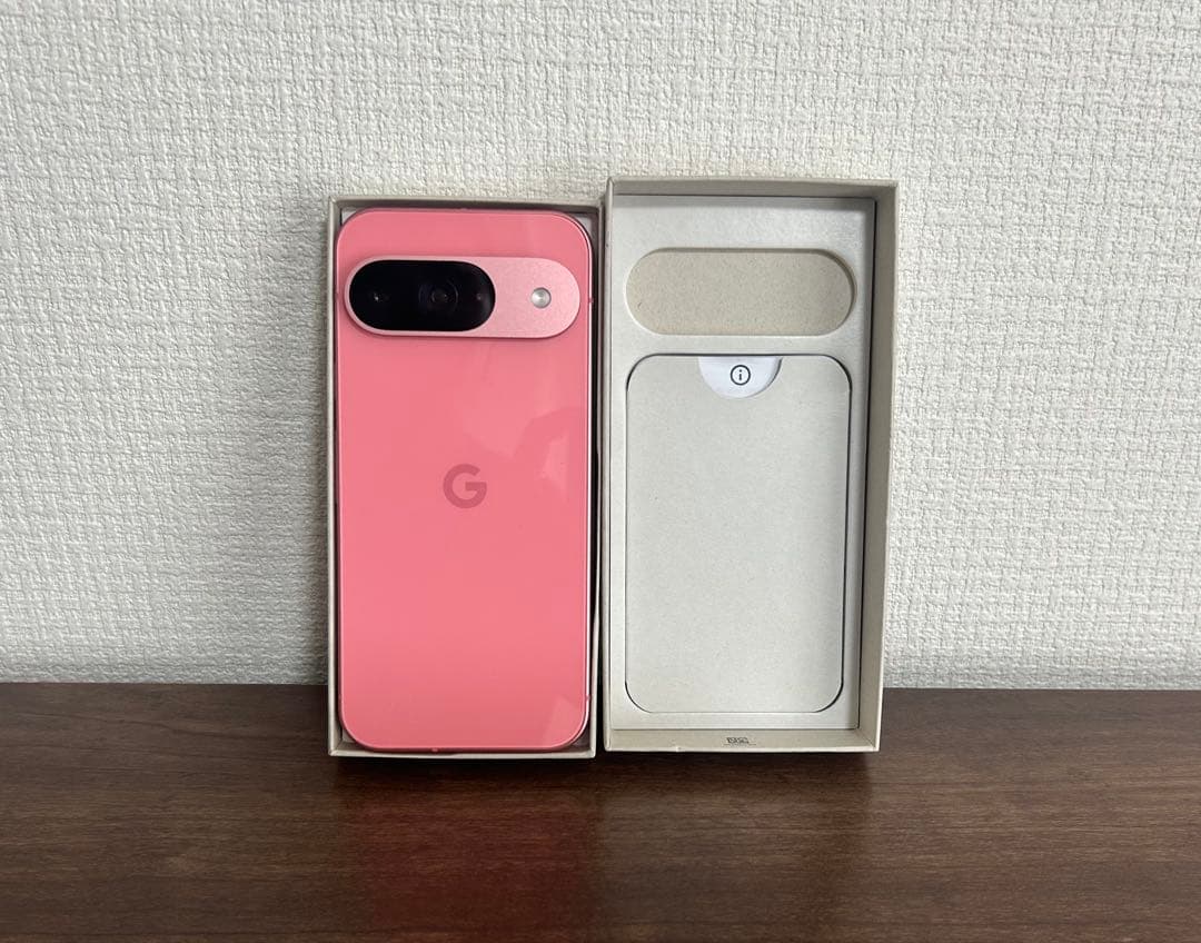 【充電ケーブルなし】Google Pixel 9 128GB Peony 中古品
