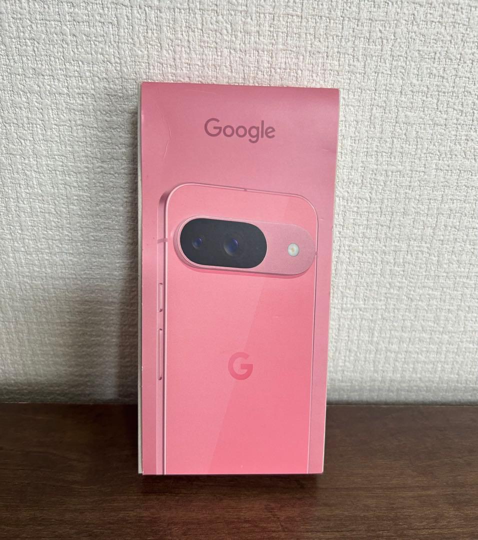 【充電ケーブルなし】Google Pixel 9 128GB Peony 中古品