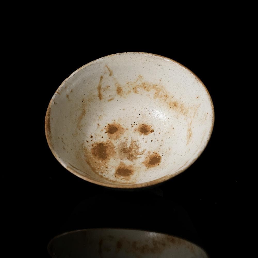 T 　時代年代物　粉引茶碗　茶道具　茶器　茶碗　お茶　陶器　陶芸