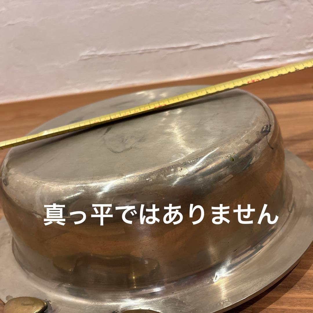 真鍮　両手鍋