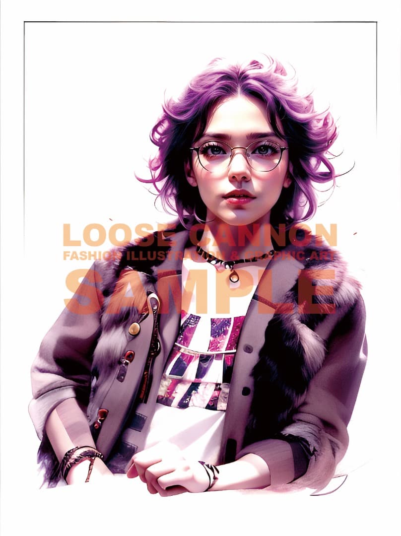 ファッション・ドローイング ✖️AI（法人様商用可）FD-20-10/10