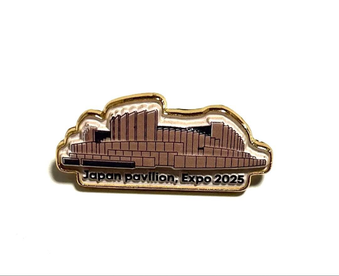 Expo2025 【激レア】日本館外観ピンバッチ