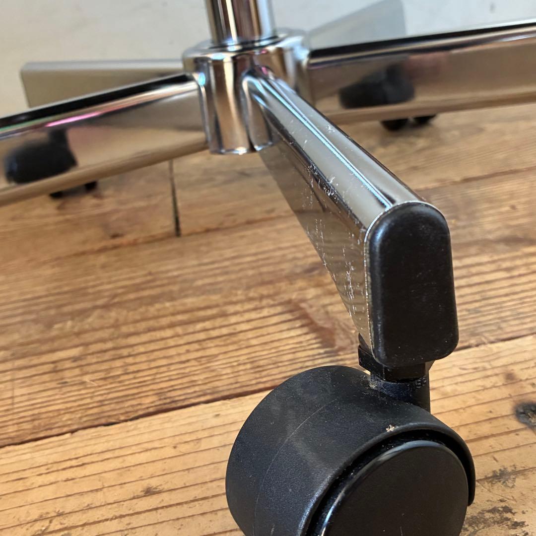 カリモク ヴィンテージ 昇降式 デスクチェア キャスター レトロ