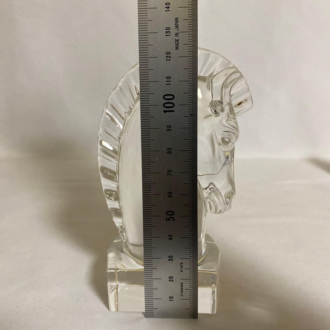 STEUBEN スチューベン　クリスタル　ナイト　ホース　馬　オブジェ　置物