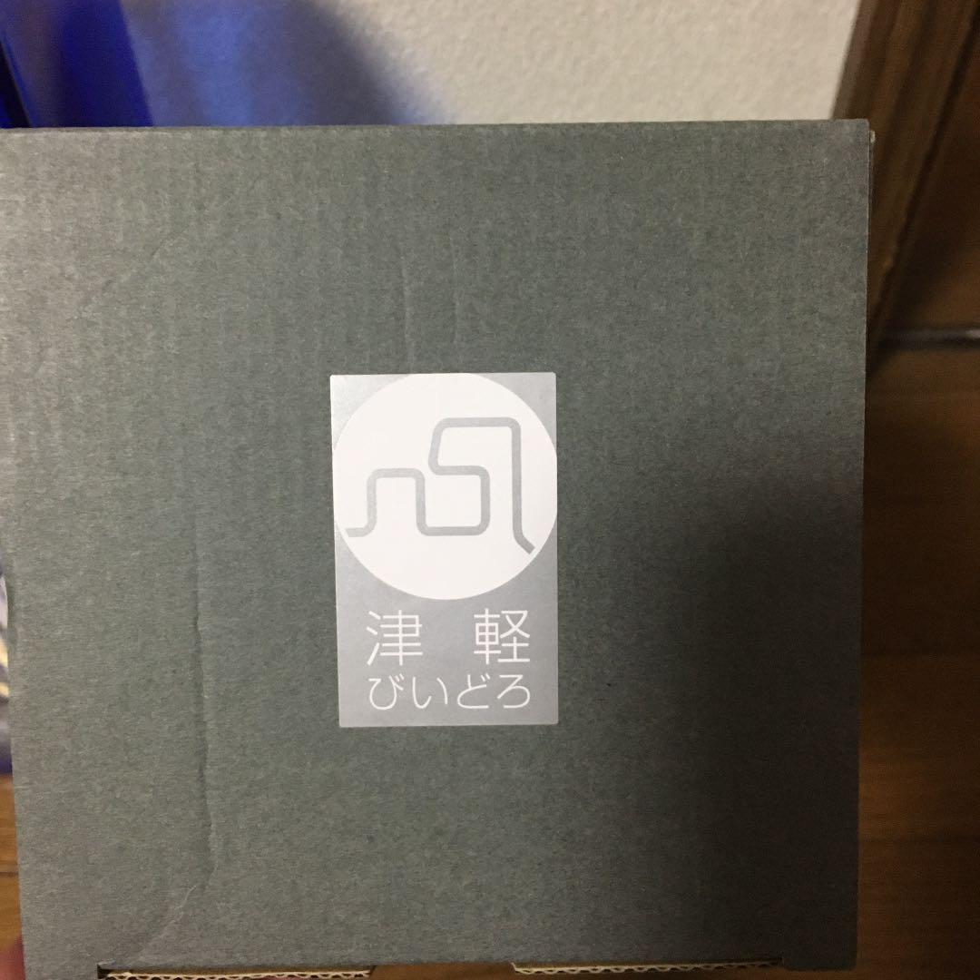 津軽びいとろ花器角青