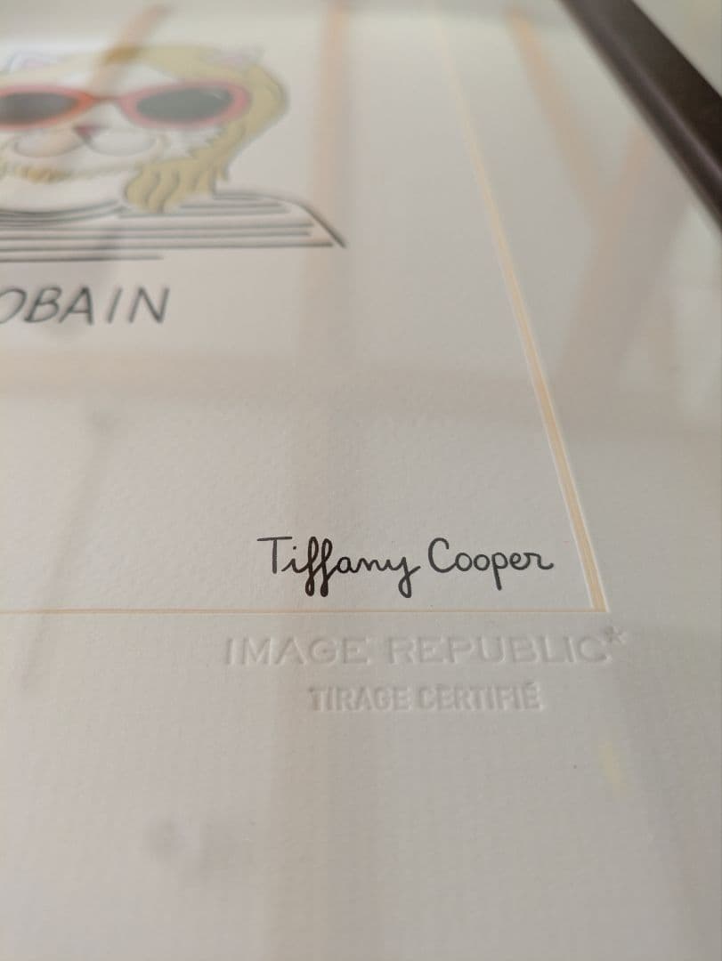 Tiffany Cooper Cat COBAIN 絵画