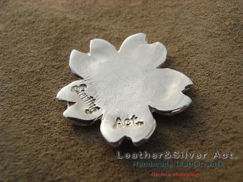 SILVER925 SAKURA　桜　ハンドメイド　さくら、サクラ　ヘアゴム