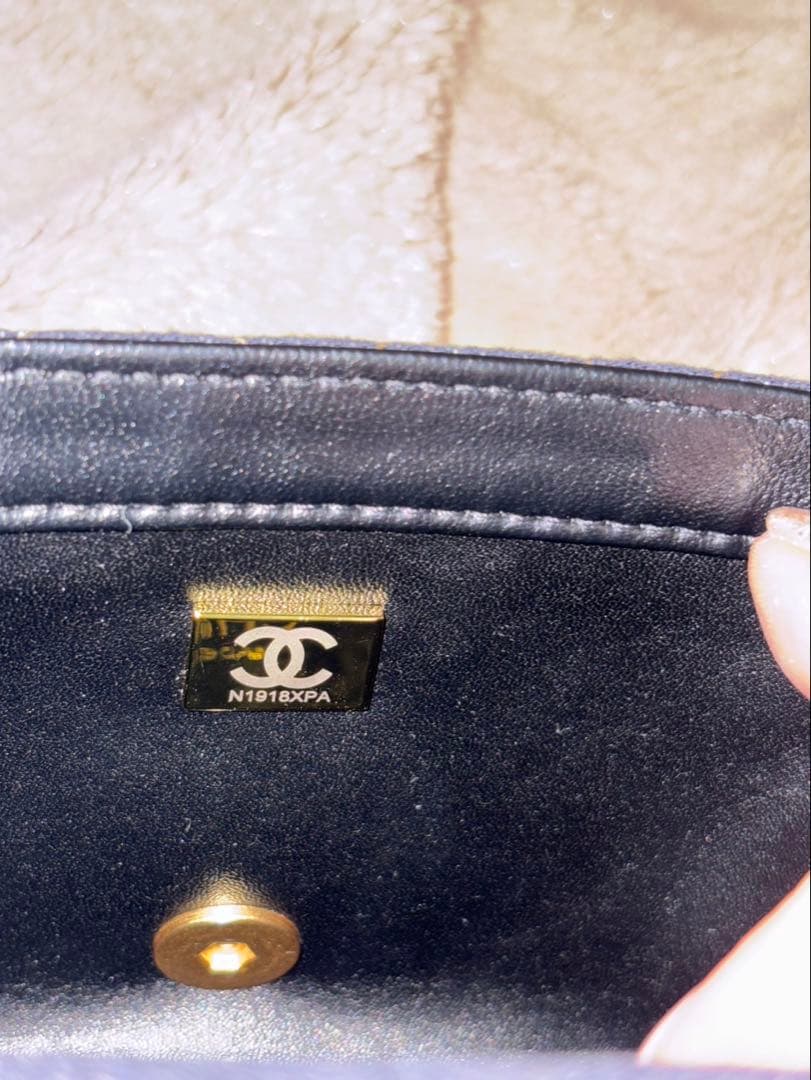 CHANEL シャネル　ノベルティ　デニム　ショルダーバッグ　マトラッセ