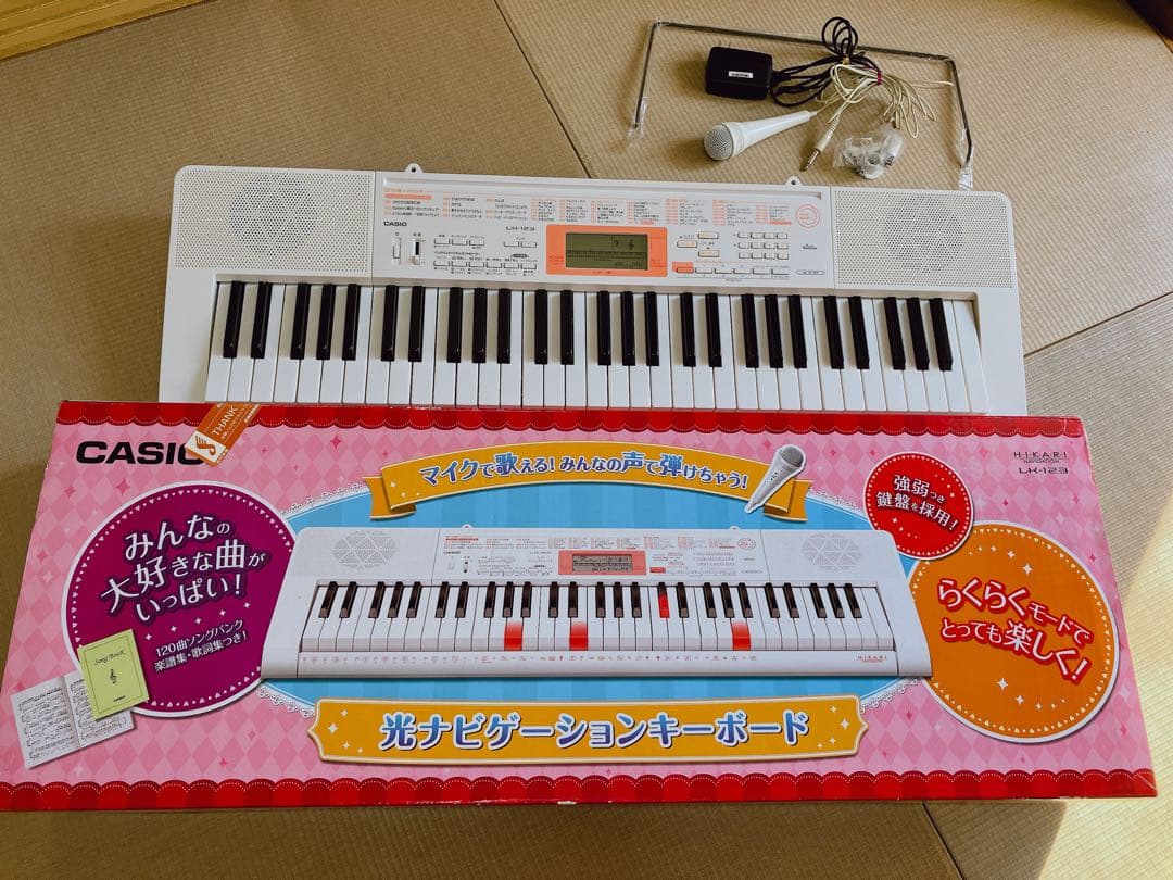 CASIO LK-123 光ナビゲーションキーボード