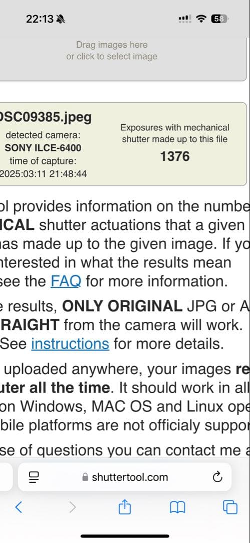 α6400 シャッター数1370 SONY レンズセット