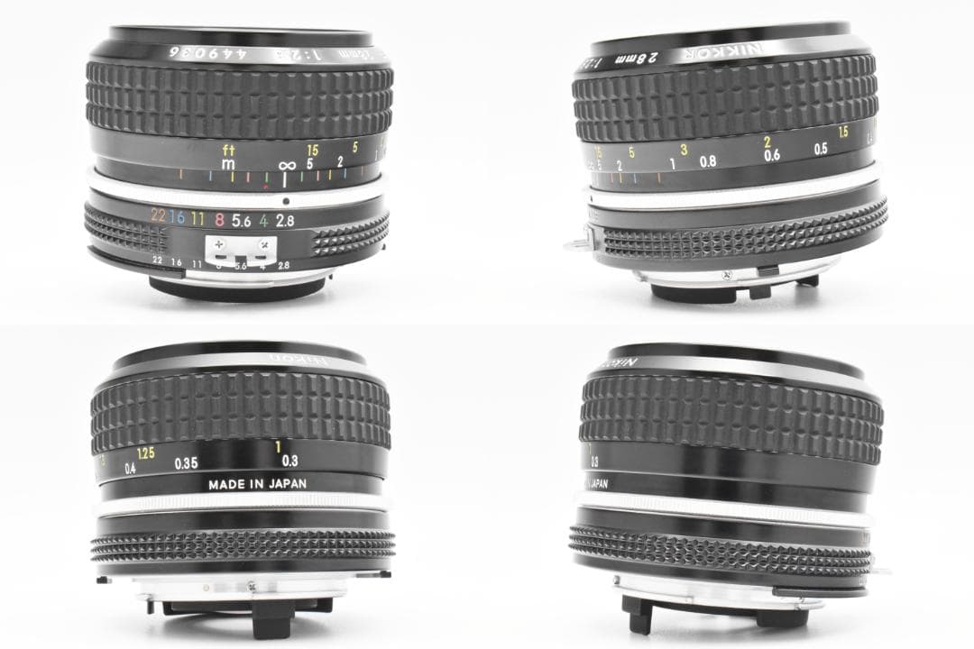 Nikon Ai NIKKOR 28mm F2.8 レンズ