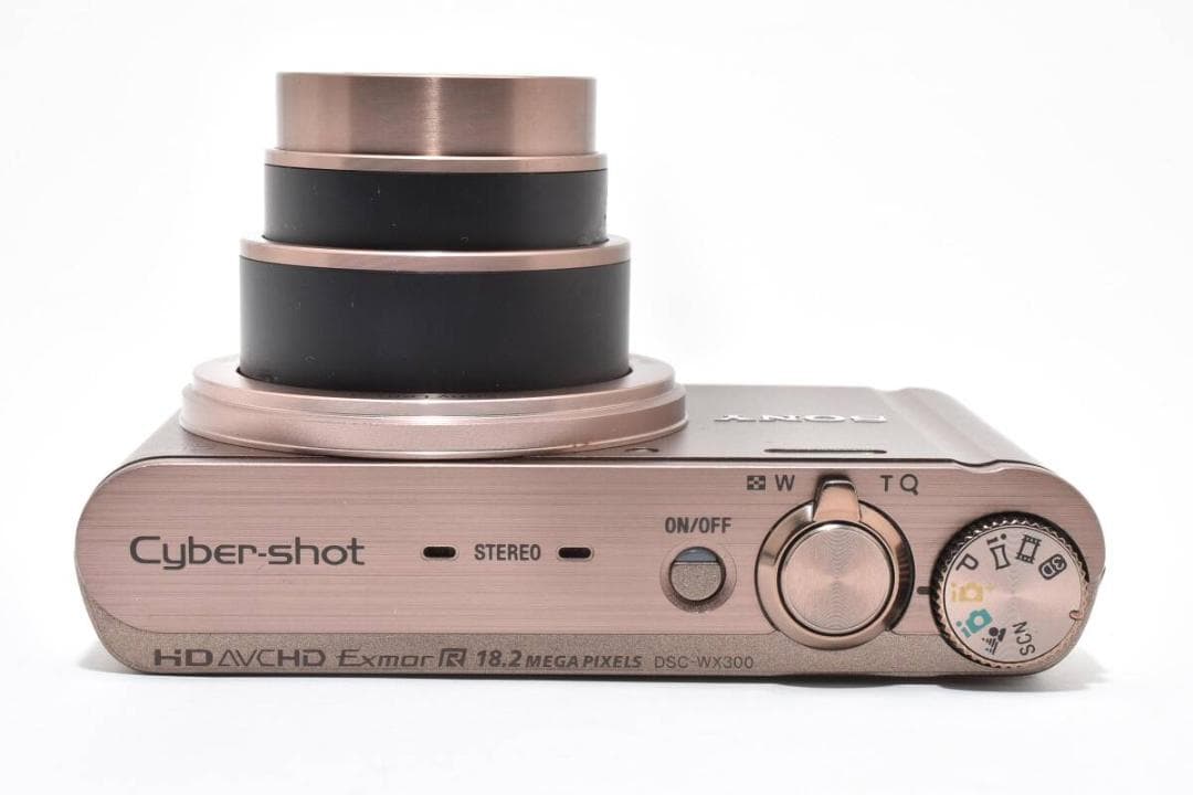 《ほぼ新品 元箱付》SONY Cyber-Shot DSC-WX300 ブラウン
