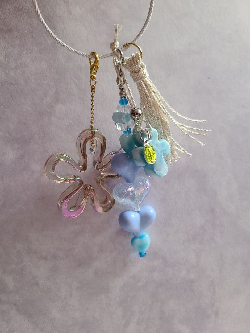 ラリマーキーリング