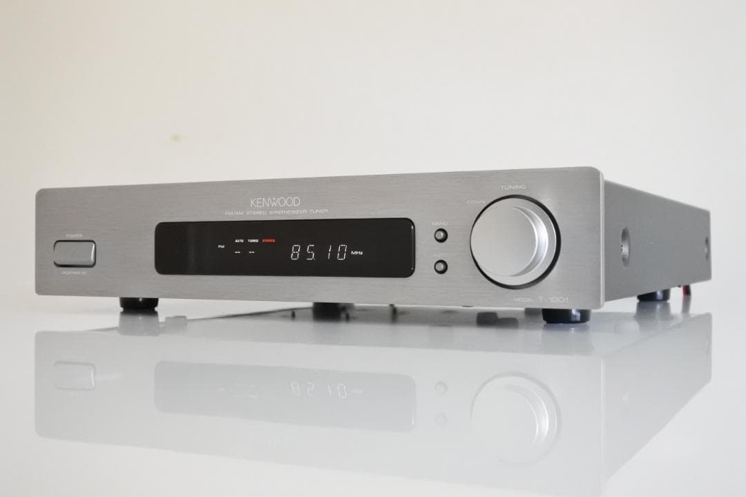 ■KENWOOD T-1001 FM/AMチューナー　正常動作品■