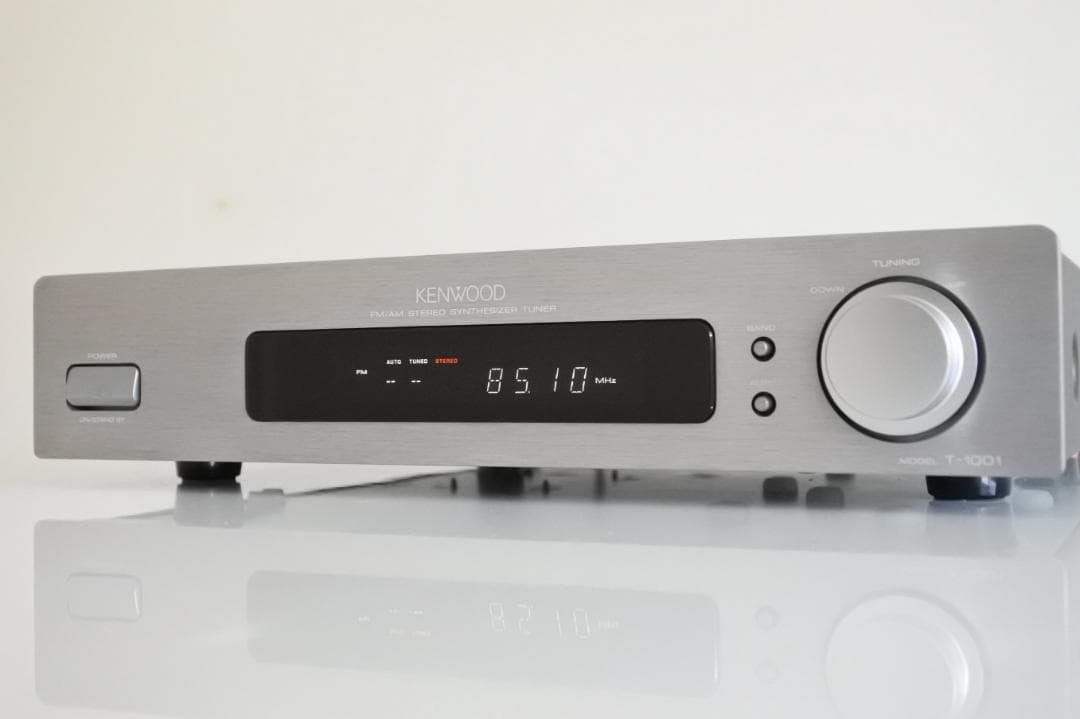 ■KENWOOD T-1001 FM/AMチューナー　正常動作品■