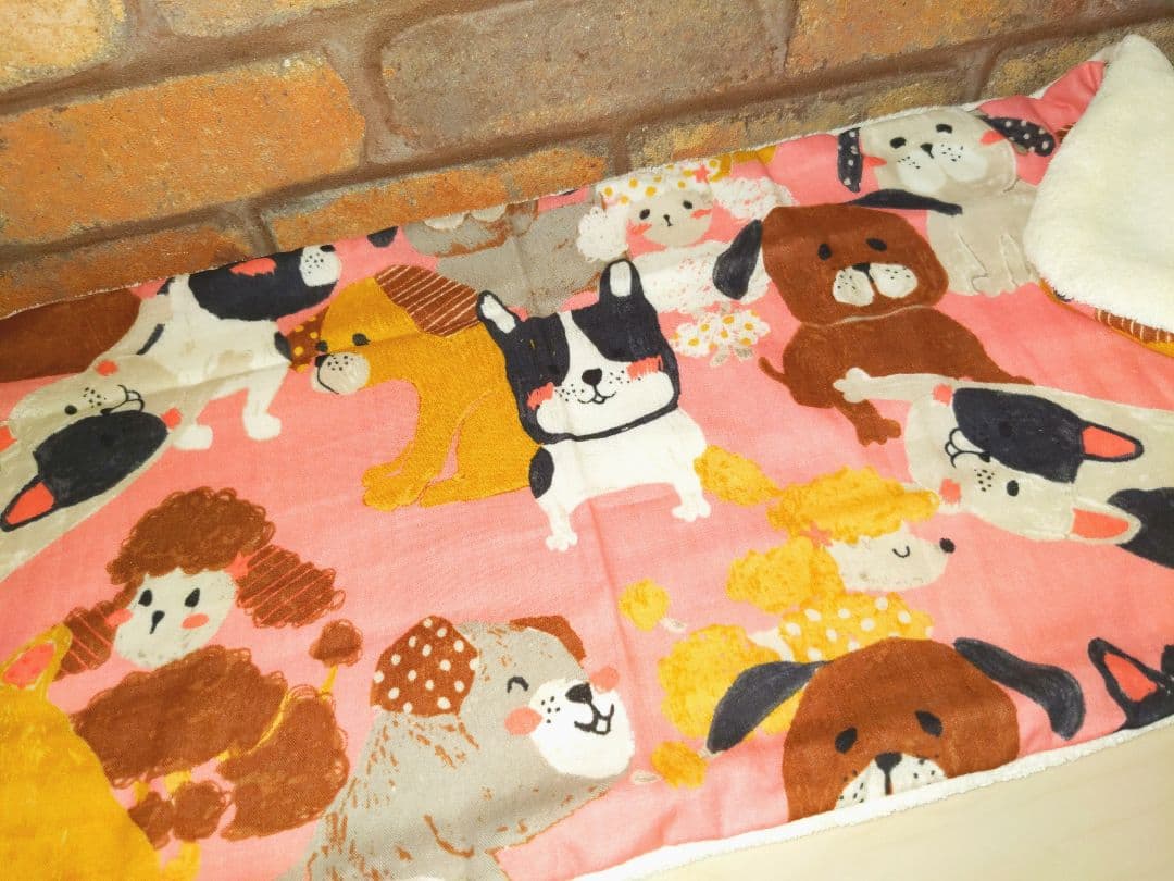 専用♥お年玉超特価❤１点限定♥みかん＊極やわ❤ヘアドライタオル♥わんこ♥