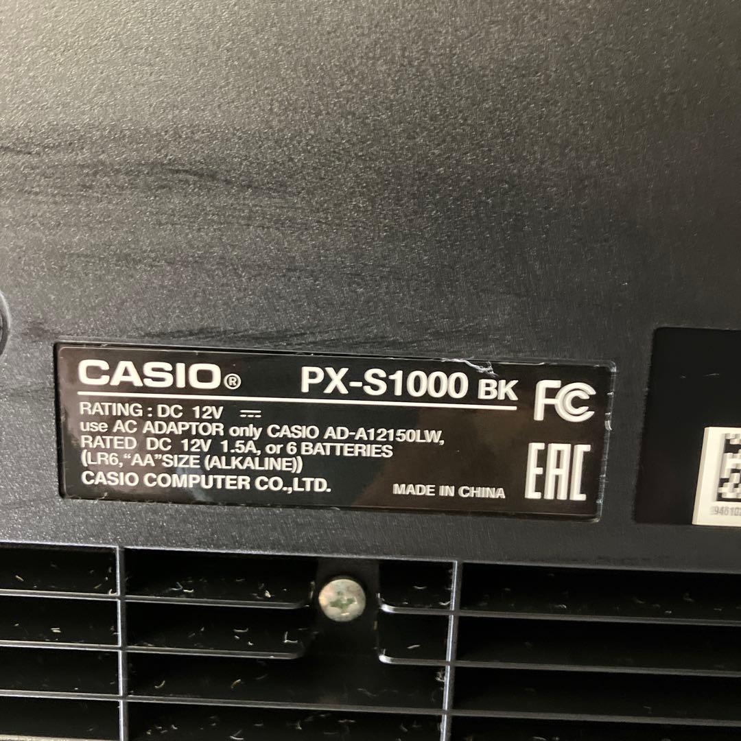 CASIO 電子ピアノ カシオPX-S1000 2019年製（ピアノケース入り）