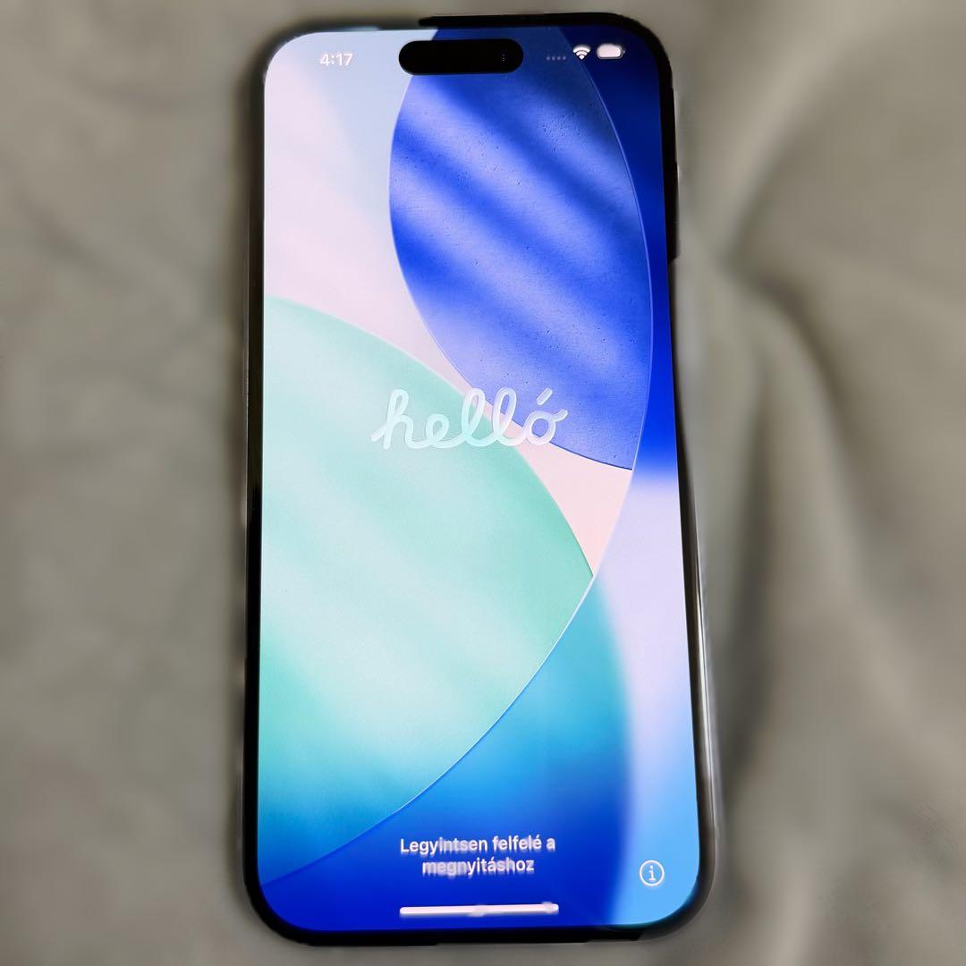 iPhone15 256GB ブルー SIMフリー 本体のみ 美品