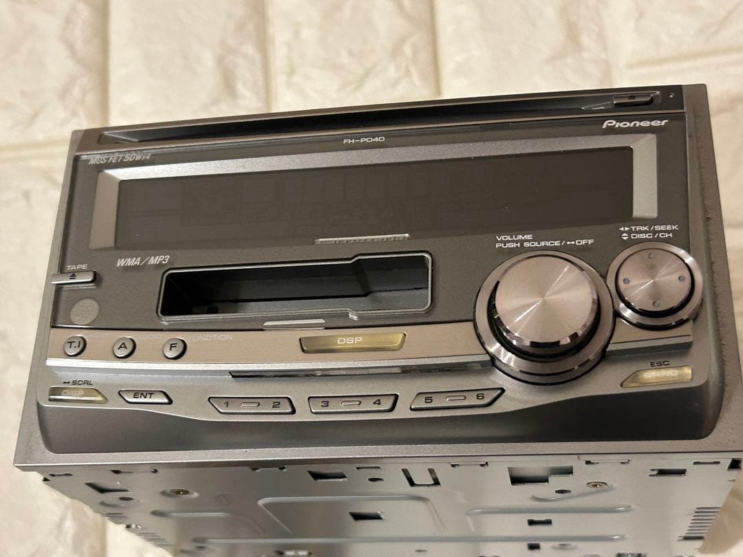 Pioneer FH-P040オーディオプレーヤートヨタダイハツ変換コネクター付