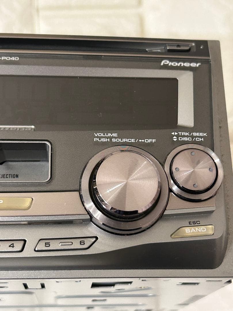Pioneer FH-P040オーディオプレーヤートヨタダイハツ変換コネクター付