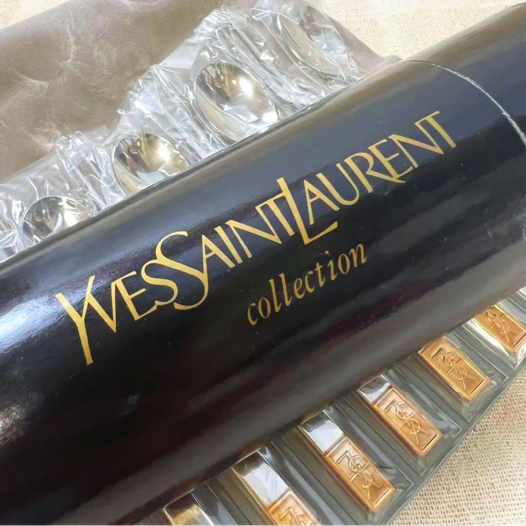 Aki Miya様【新品】専用ケース付き イヴサンローラン カトラリー 10本